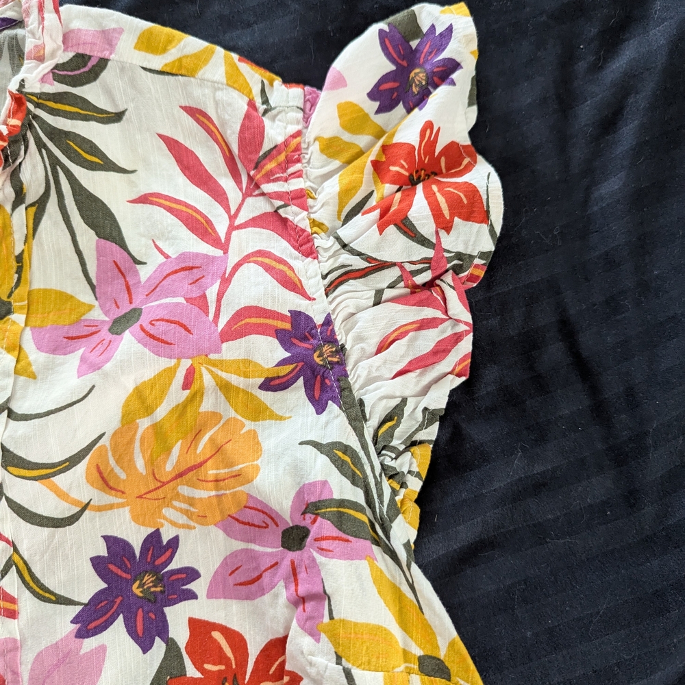 St. John's Bay Boho Peasant Blouse - Picture 3 of 8